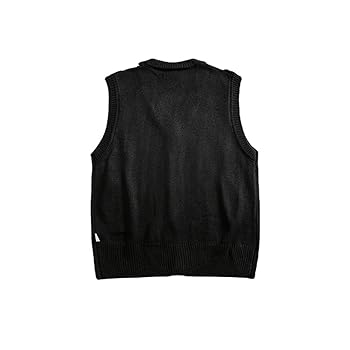 American Vintage, Knitted, Sleeveless, Cardigan Vest, Men